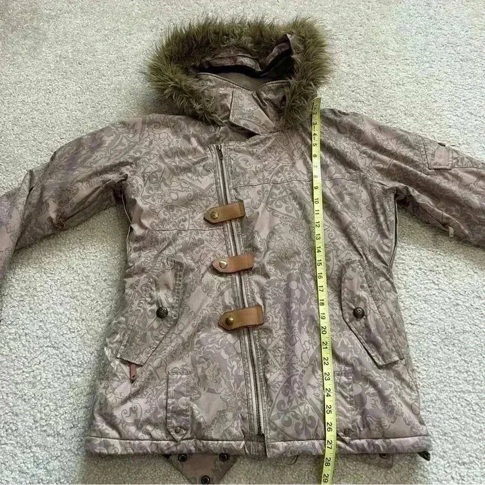 Oakley Signature Series Snowboarding Ski Jacket Gretchen Bleiler Loose Fit Sz M